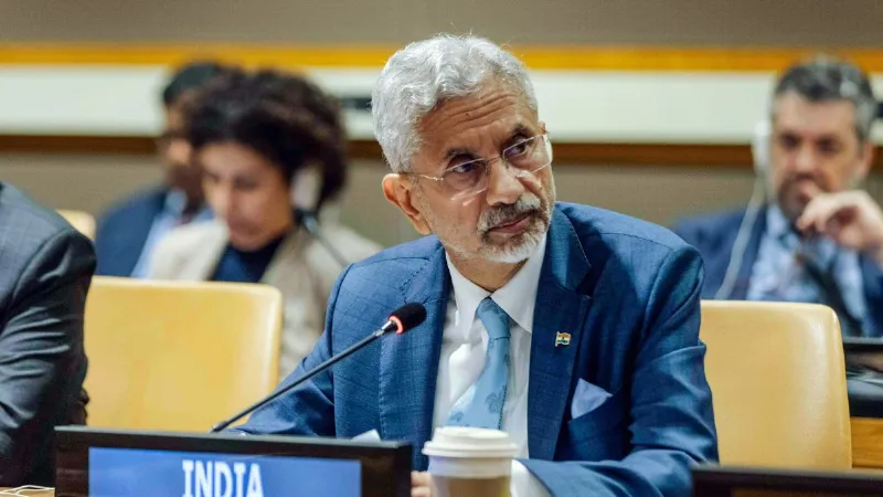 Jaishankar gave a strong message to Trump on tariff