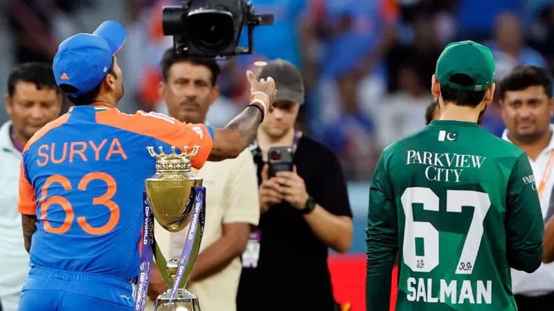 Pakistani captain makes claims about not shaking hands