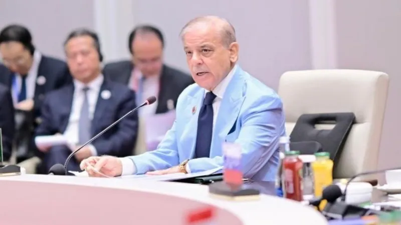 Pakistan rattled India tough stance Indus Waters Treaty Shehbaz raises water issue at the SCO