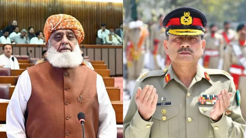 Pakistan Maulana Diesel Fazlur Rehman Criticize As Asim Munir Power Shehbaz