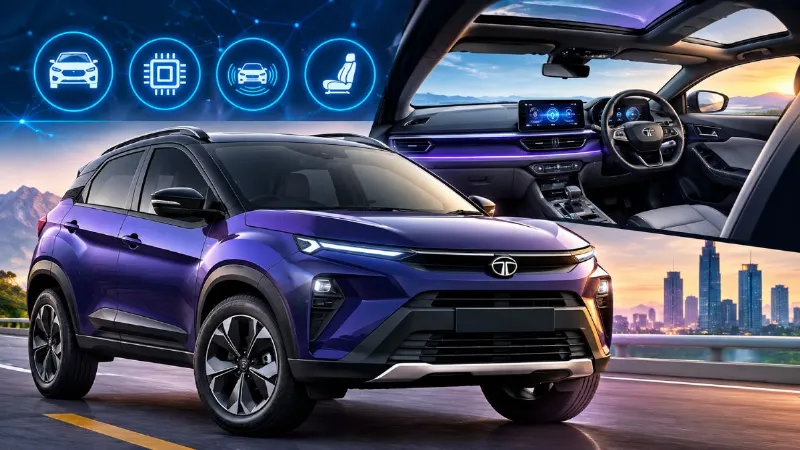 Tata Nexon का बदलेगा पूरा अंदाज! नए प्लेटफॉर्म और Level 2 ADAS के साथ होगी एंट्री