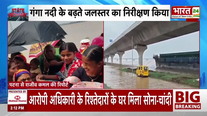 Bihar Flood: 8 जिलों पर बाढ़ का खतरा! CM Samrat Chaudhary ने किया निरीक्षण, प्रशासन अलर्ट