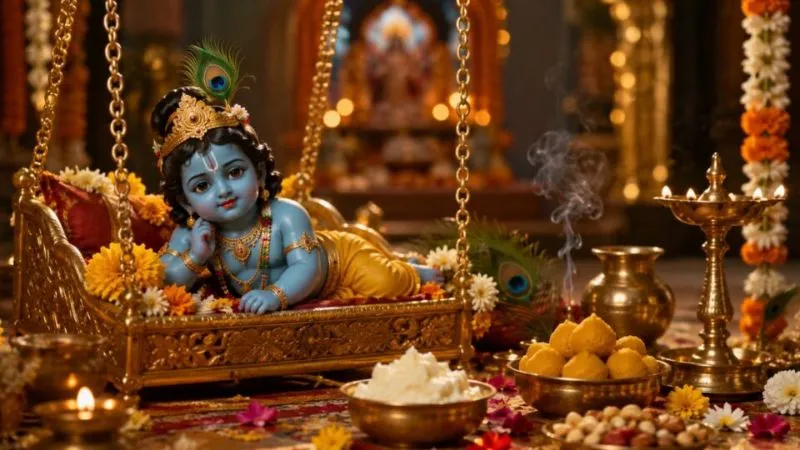 janmashtami-bhog-56-bhog-krishna-prasad-tulsi-offerings