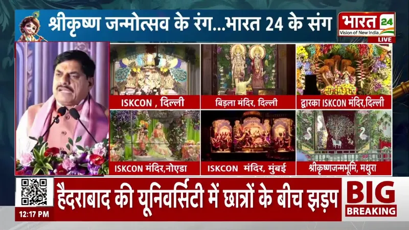 CM Mohan Speech: Janmashtami पर क्या बोले CM Mohan! कान्हा के जीवन और संदेश पर कही बड़ी बात