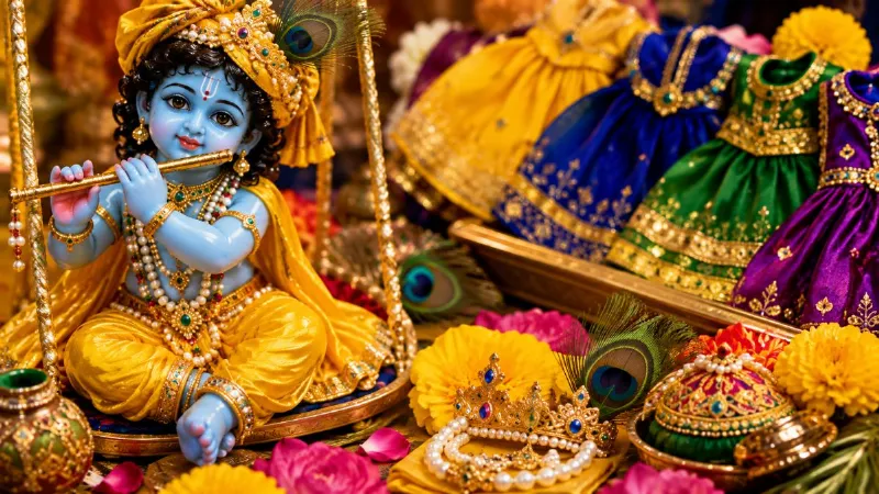 Janmashtami: जन्माष्टमी पर कान्हा को पहनाएं पीले के साथ ये रंग, बाल गोपाल का श्रृंगार होगा खास, जानें मान्यता