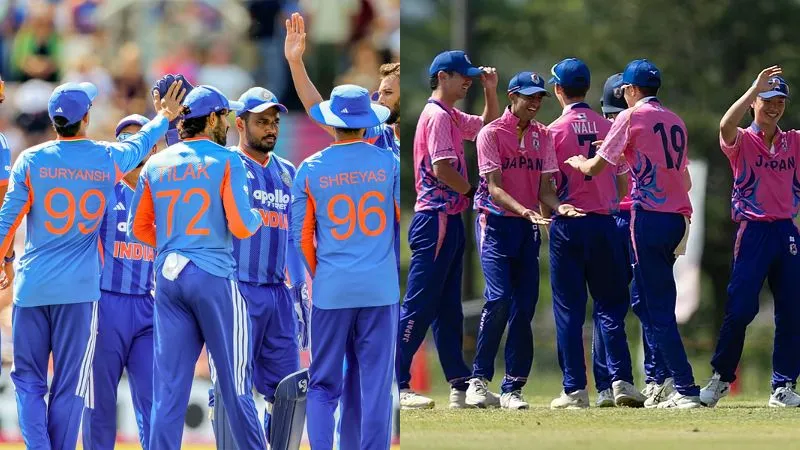 IND vs JAPAN: क्रिकेट के मैदान पर पहली बार आमने-सामने होंगे भारत-जापान, इस दिन होगा मुकाबला