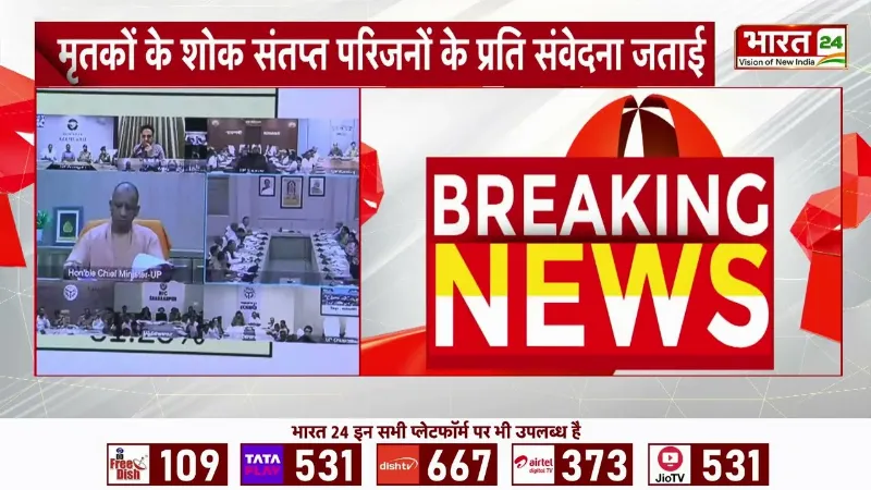 Sambhal Breaking: संभल हादसे पर योगी सरकार अलर्ट! घायलों के इलाज के निर्देश