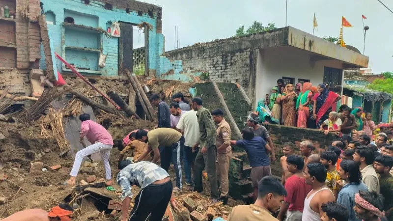 Kanpur House Collapse: कानपुर में दर्दनाक हादसा, कच्चा मकान गिरने से एक ही परिवार के 4 लोगों की मौत