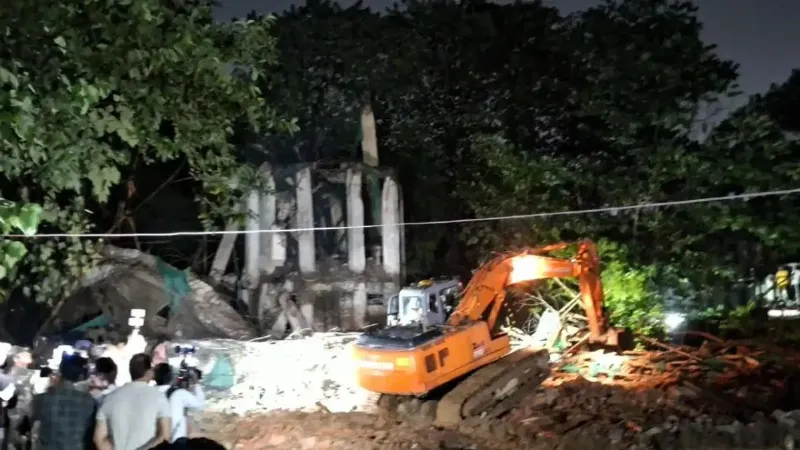 रांची में दर्दनाक हादसा! जर्जर पानी की टंकी ढही, मलबे में दबकर 2 मजदूरों की मौत
