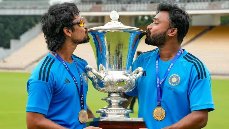 Duleep Trophy 2026 prize money Final East Zone Wins Title