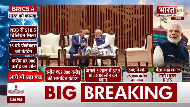 BRICS Summit 2026: PM Modi से मिले Egypt के President Sisi ! मुलाकात के बाद बदल गया WORLD ORDER?