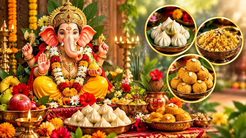 आज गणेश चतुर्थी पर बप्पा को लगाएं ये खास भोग, घर में बरसेगी सुख-शांति और समृद्धि!