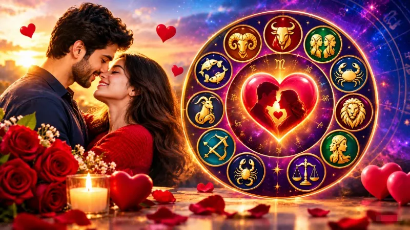आज इन राशियों पर बरसेगा प्यार! पार्टनर के साथ रोमांटिक होगा दिन, जानें मेष से मीन तक का हाल