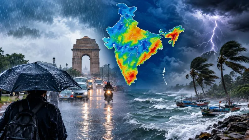 Kal Ka Mausam: कल बिहार से केरल तक बरसेंगे बादल, दिल्ली-NCR में तेज हवाओं के साथ बिजली का खतरा