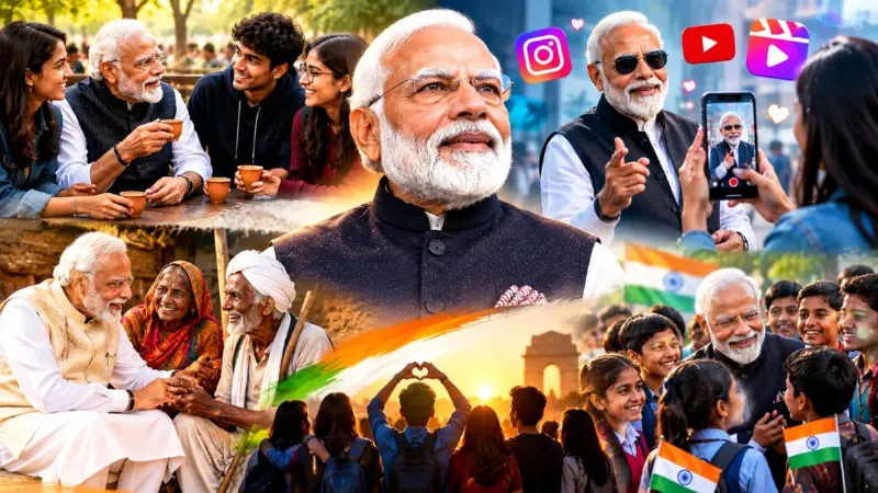 चाय पर चर्चा से Insta Reels तक... Gen-Z के लिए PM मोदी ने बदला अंदाज, जानें कैसे जीता हर पीढ़ी का दिल?