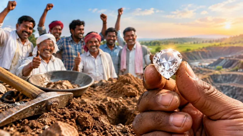 15 साल की मेहनत के बाद चमकी किसान की किस्मत, खदान में मिला नायाब हीरा, कीमत जानकर रह जाएंगे दंग