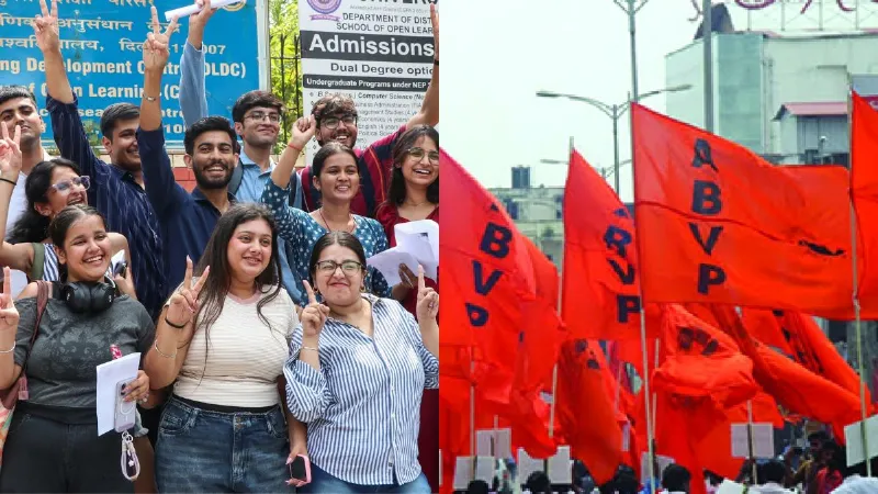 DUSU Election 2026: दिल्ली यूनिर्सिटी चुनाव में ABVP की फिर बड़ी जीत, NSUI का सुपड़ा साफ