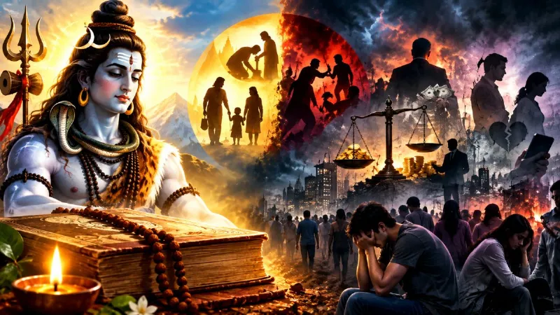 जब धर्म से टूटेगा नाता और बढ़ेगा अधर्म... कलयुग के अंत में ऐसा होगा इंसान का हाल? जानें शिव पुराण का वर्णन