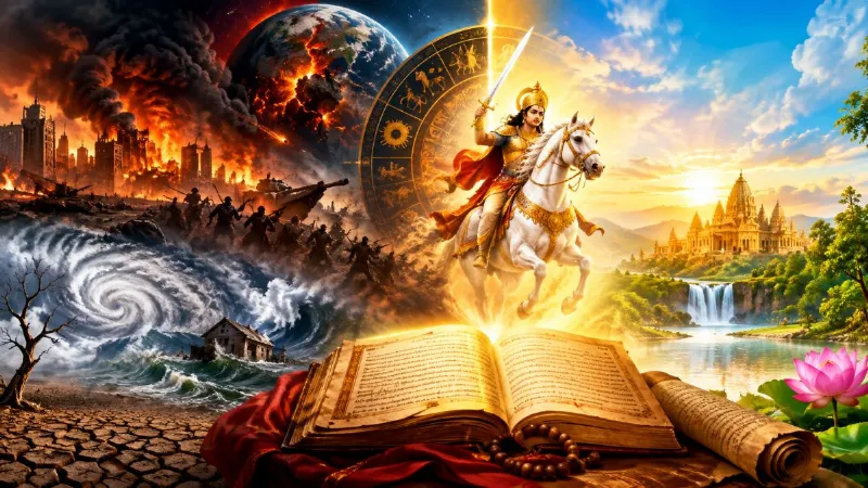 युद्ध, आपदाएं और महाप्रलय... क्या होने वाला है युग परिवर्तन? जानें कलयुग के अंत पर ग्रंथों में क्या हैं संकेत