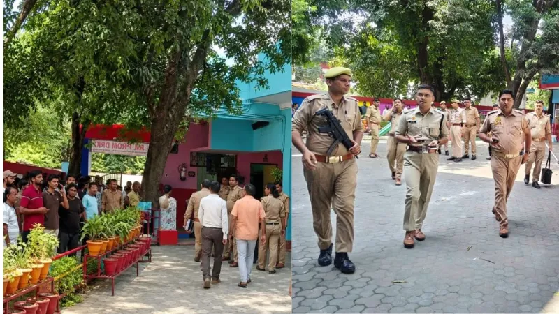 UP: लखीमपुर खीरी के स्कूल में चली ताबड़तोड़ गोलियां, शिक्षिका और युवक की मौत, जांच में जुटी पुलिस