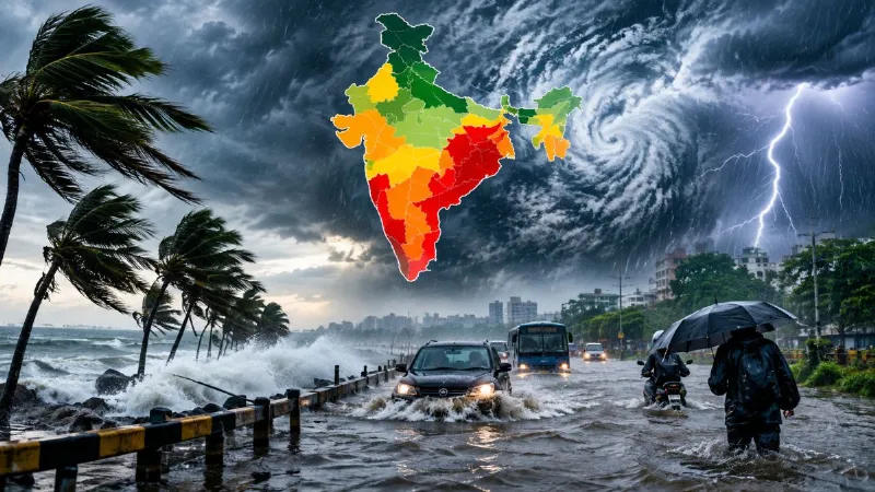 Kal Ka Mausam: कल संभलकर निकलें! इन 4 राज्यों में भारी बारिश का रेड अलर्ट, आंधी-बिजली की भी चेतावनी