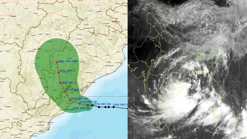 Cyclone Alert: बंगाल की खाड़ी में गहराया खतरा, आज रात आंध्र-ओडिशा तट से टकराएगा डीप डिप्रेशन!