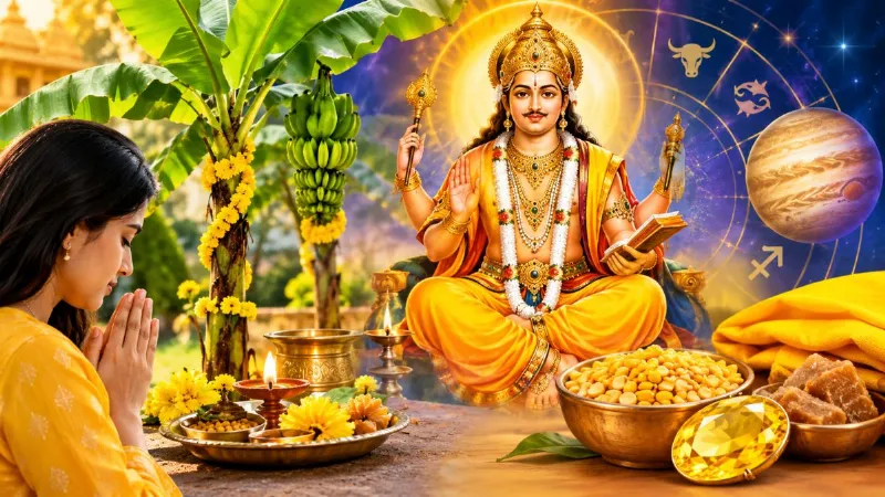 guru-dosh-thursday-remedies-without-wearing-pukhraj-stone