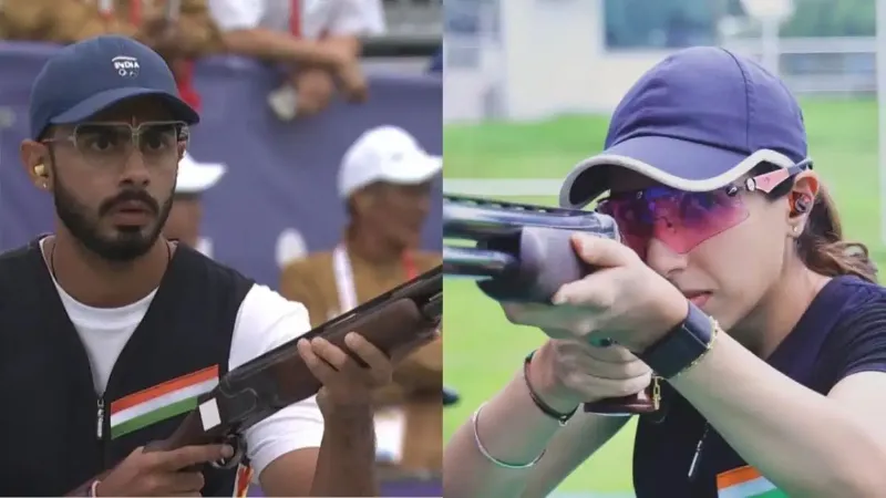 Anantjeet Parinaz Win Bronze In Asian Games Shooting
