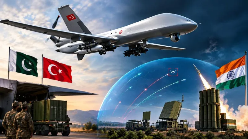 Turkish Baykar K2 drone acquired by Pakistan Indias air defense Capabilities