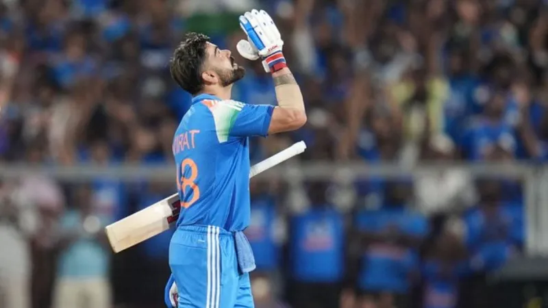 IND vs WI virat Kohli historic feat in Thiruvananthapuram crosses the 15,000-run mark in ODI
