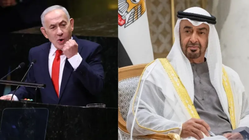 Middle East Netanyahu held a secret meeting with the UAE President in Abu Dhabi