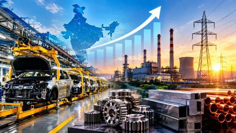 IIP के आंकड़ों ने दी खुशखबरी, अगस्त में 8% बढ़ा इंडस्ट्रीयल प्रोडक्शन; ऑटो सेक्टर का दमदार प्रदर्शन