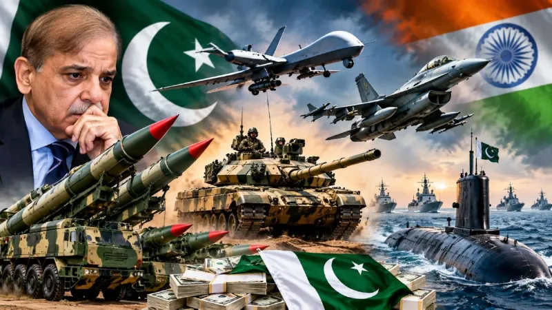 Destitute Pakistan is buying weapons to fight India Missiles Drones
