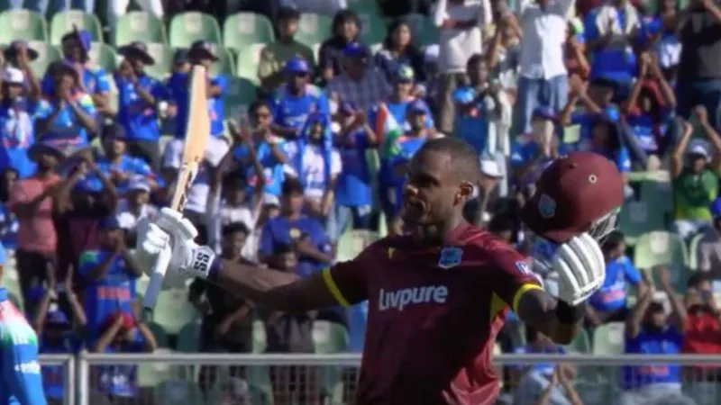 IND vs WI: भारत के खिलाफ दूसरे वनडे से पहले वेस्टइंडीज को झटका, शतक लगाने वाला खिलाड़ी बाहर