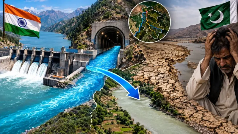 चिनाब का पानी ब्यास नदी में पहुंचाएगा भारत, बूंद-बूंद के लिए तरसेगा पाकिस्तान! क्या है IWT कनेक्शन?