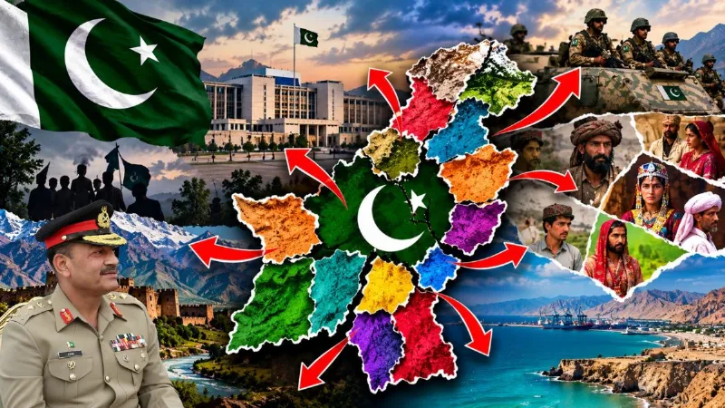 Preparations underway to break Pakistan Will provinces be formed Munir