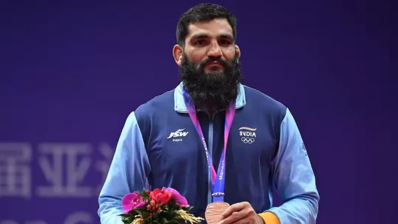 Asian Games 2026: भारतीय पहलवान सुनील कुमार का कुश्ती में धमाका, लगातार दूसरी बार जीता ब्रॉन्ज