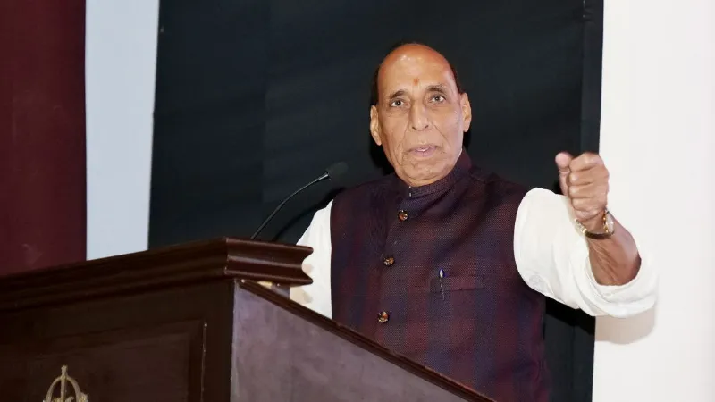 Rajnath Singh warns Pakistan on Vijayadashami