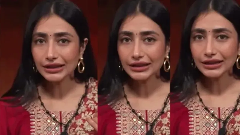 क्या धनश्री ने पवन सिंह को किया वादा निभाया? लाल बिंदी और 'ट्रेडिशनल ड्रेस में आईं नजर