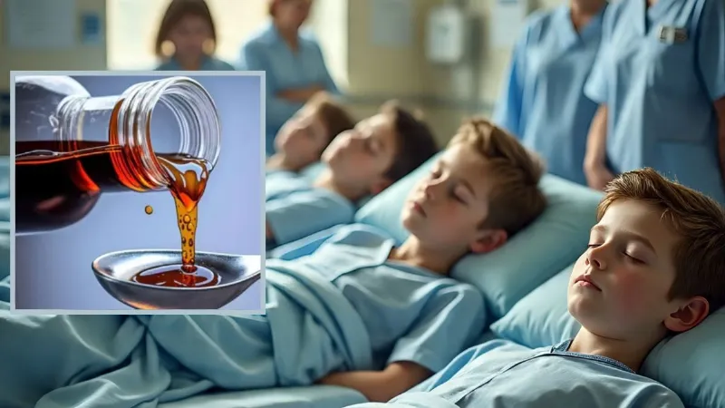 Coldrif cough syrup found toxic with diethylene glycol linked to cough syrup deaths
