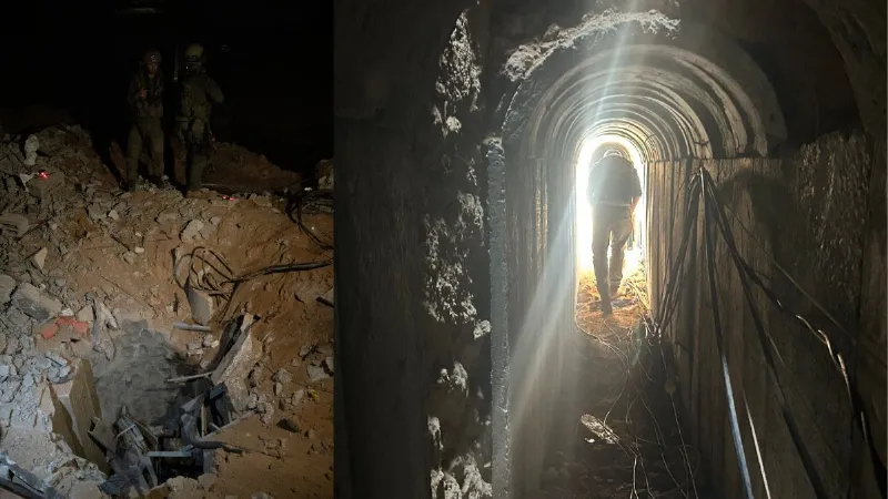 Hamas made tunnels in Gaza hospitals as shields