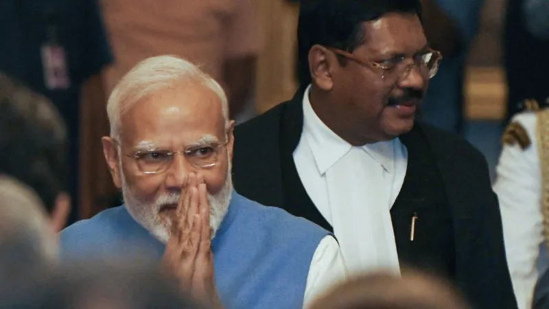 PM Modi reacted to the incident of shoe being thrown at CJI Gavai