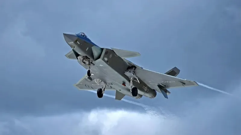 China new super fighter Jet J-20A Mighty Dragon