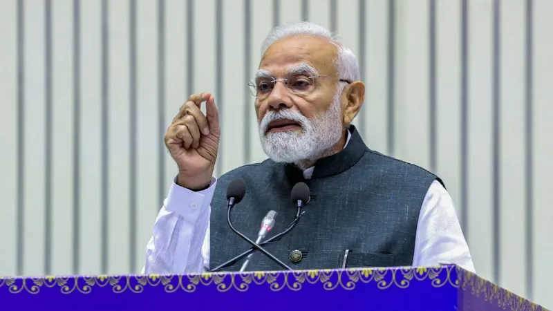 1GB डेटा की कीमत 1 कप चाय से भी कम, इंडियन मोबाइल कांग्रेस कार्यक्रम में बोले पीएम मोदी