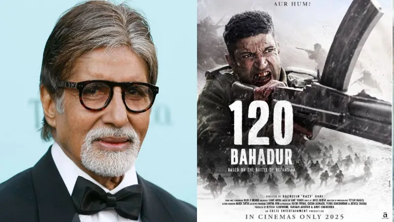 अमिताभ बच्चन देंगे फरहान अख्तर की 120 बहादुर के लिए वॉइसओवर, KBC में हुआ खुलासा