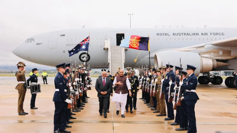 rajnath singh australia visit india australia defence ties defence relations