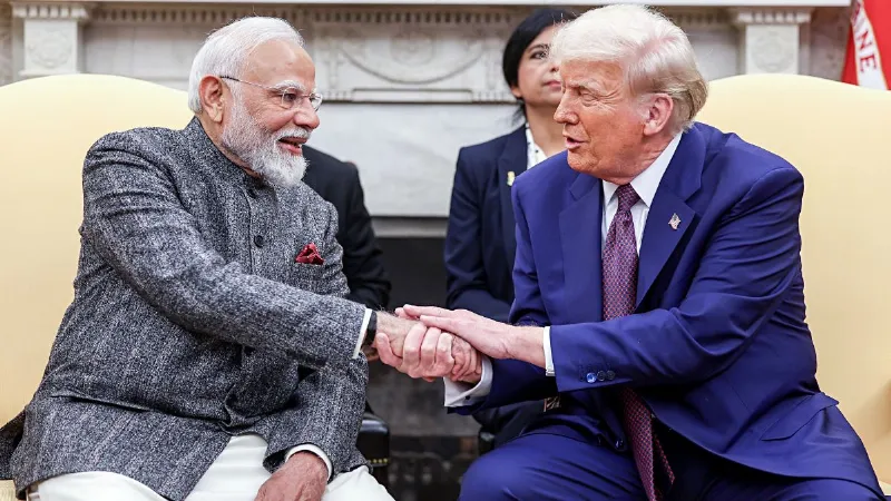 PM Modi spoke with US President Trump congratulated him on the Gaza peace plan