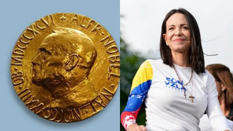 Nobel Prize winner announced venezuela maria corina machado