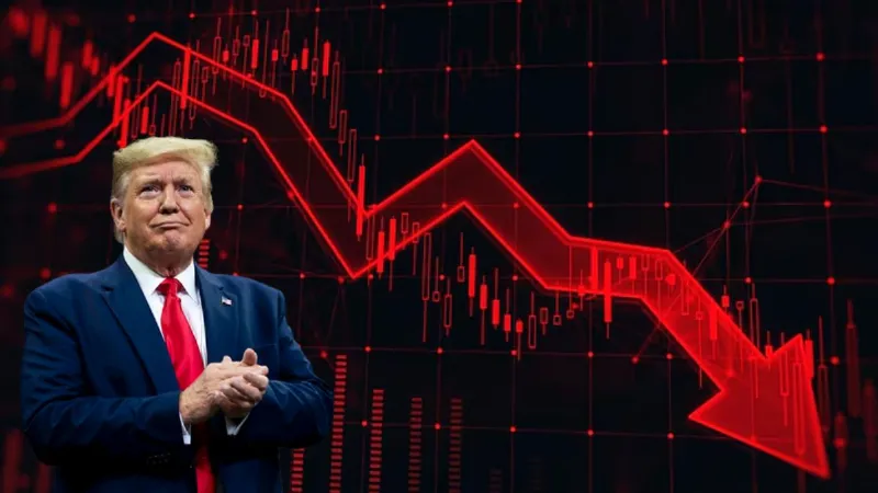 Trumps decision causes earthquake in crypto and stock markets