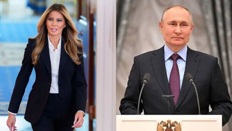 Trump Melania talks to Putin America First Lady herself revealed find out what she said